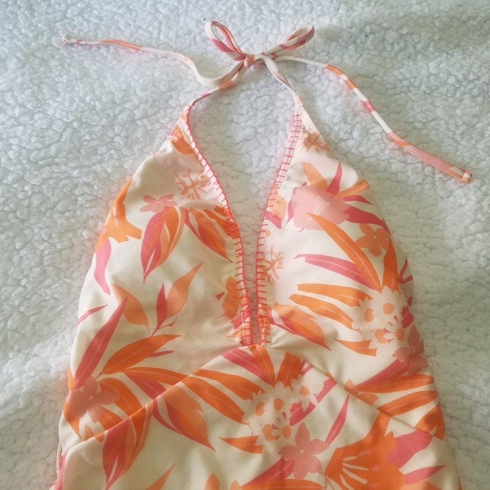 ACCESSORIZE LONDON Orange tropical palm one piece - Picture 10 of 13